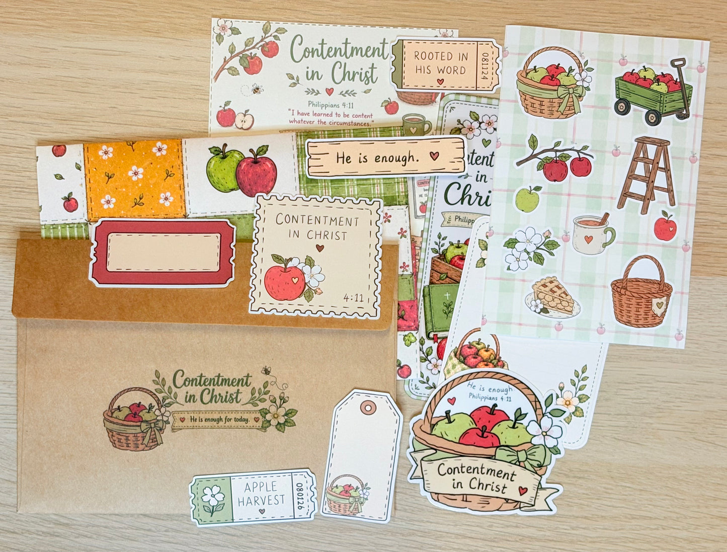 Notes of Hope Christian Snail Mail Subscription | Faith Journaling Kit