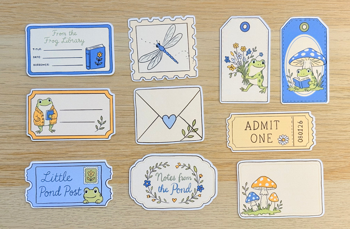 Notes from the Pond Journaling Kit | Peachy Journaling Club