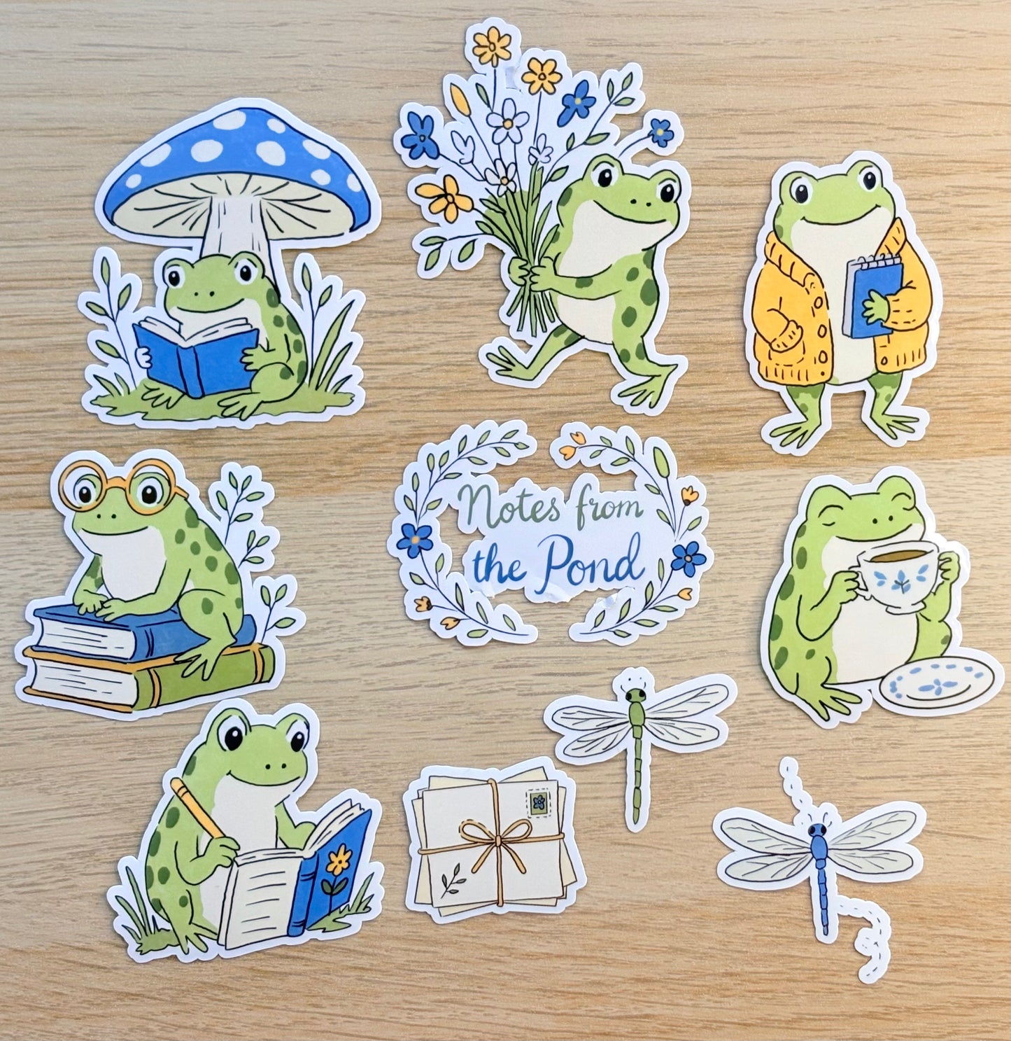 Notes from the Pond Journaling Kit | Peachy Journaling Club