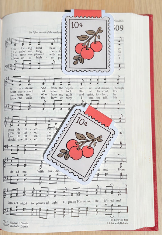 Apple Branch Magnetic Bookmark | Fall Book Lover Gift