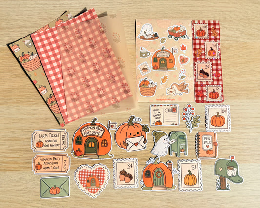 Pumpkin Patch Penpals Fall Journaling & Junk Journal Kit