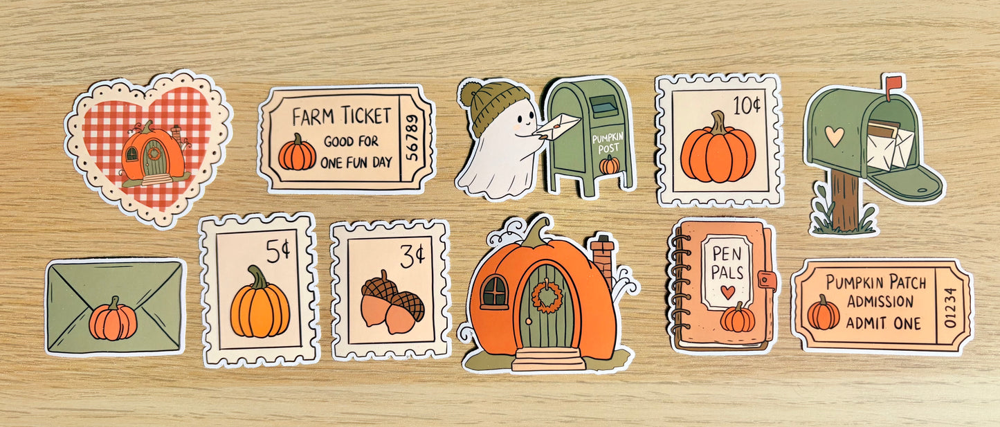 Pumpkin Patch Penpals Fall Journaling & Junk Journal Kit