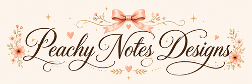 PeachyNotesDesigns